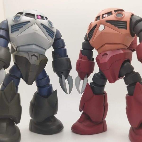 ジオン水泳部。全塗装HGUCズゴック完成