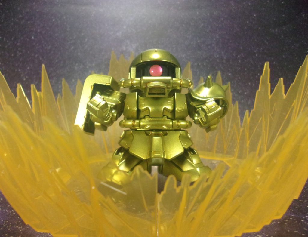 「……見せてやろう！ニムバス・シュターゼン！　モビルスーツの格闘技というものをな！！」