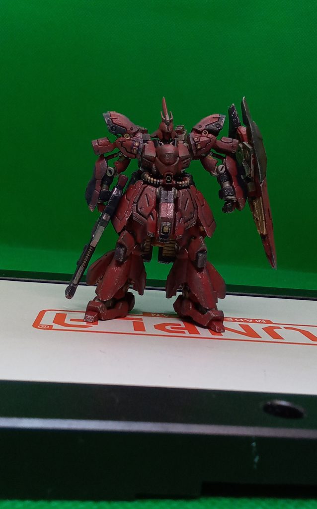 アーティファクトにしては塗装のしやすい機体でした