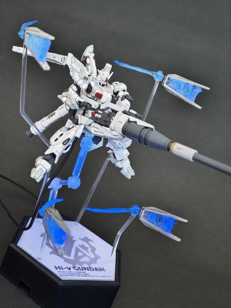 ガンダムアーティファクト　Hi-νガンダム可動化改修–8枚目/制作者：マッドさん