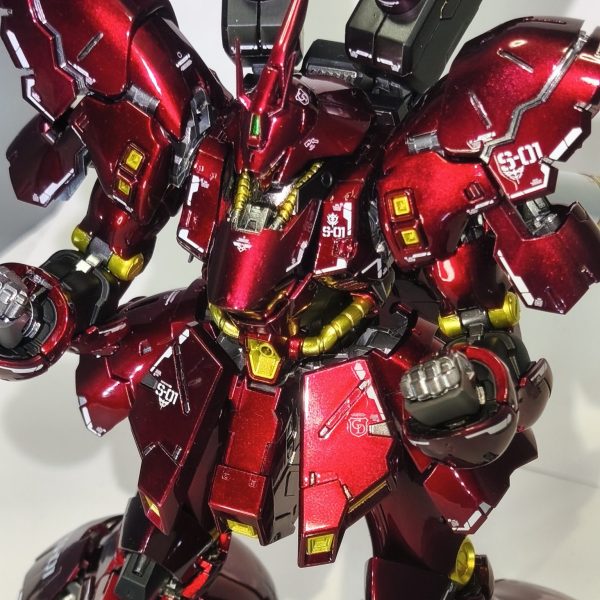 RGサザビー　初キャンディ塗装