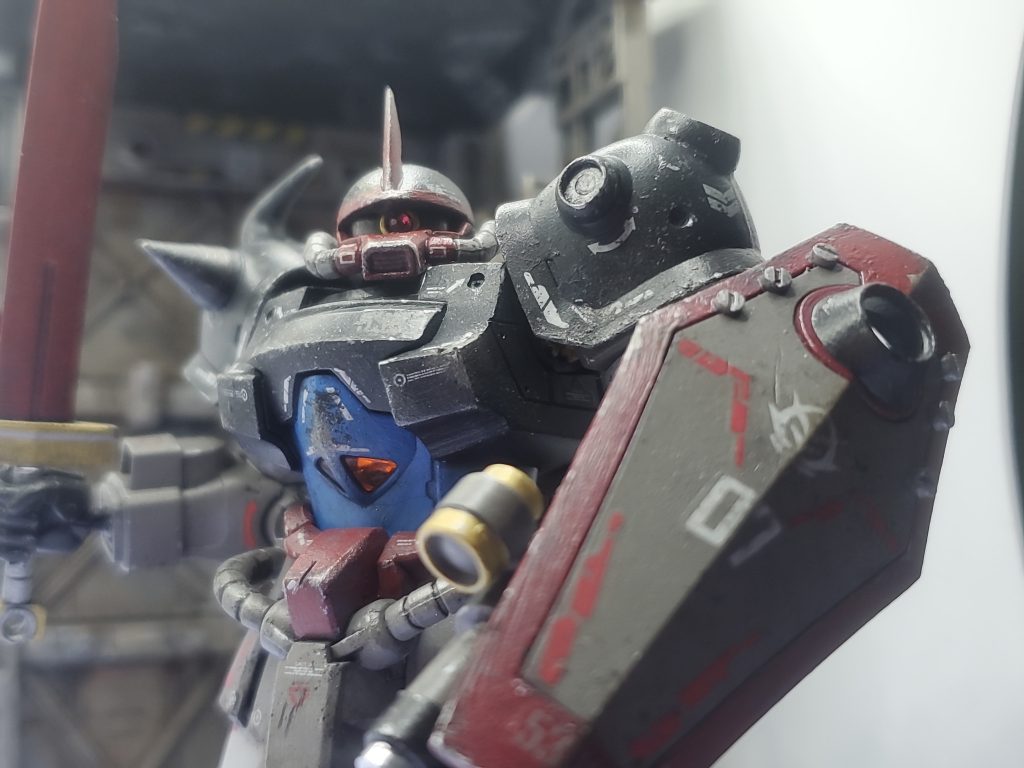HGグフカスタムをグフ試作実験機カラーで塗装した！