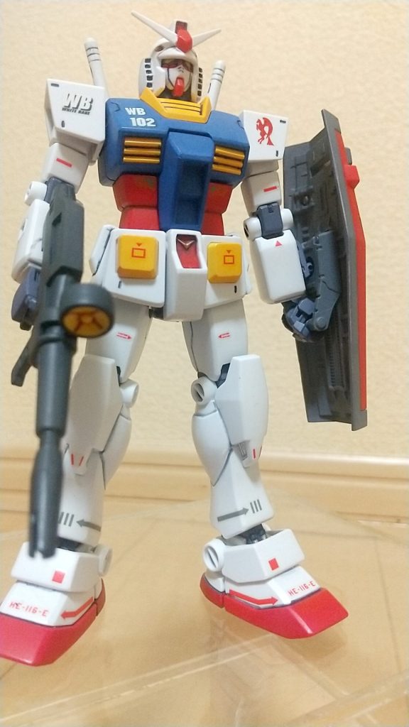 綺麗に丁寧にコンセプトでトリコロールカラーのガンダム何年ぶりかとこれはこれで良いですね見ていただき有り難うございます