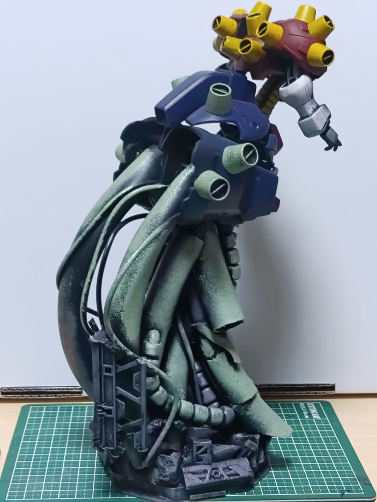 前のアカウントの作品１回目デビルガンダムとマスターガンダム–4枚目/制作者：ヨモギ