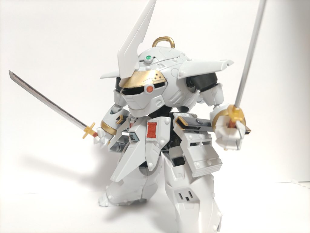 モンキーロディをベースにサクラ大戦の光武（大神一郎機）を作りました。