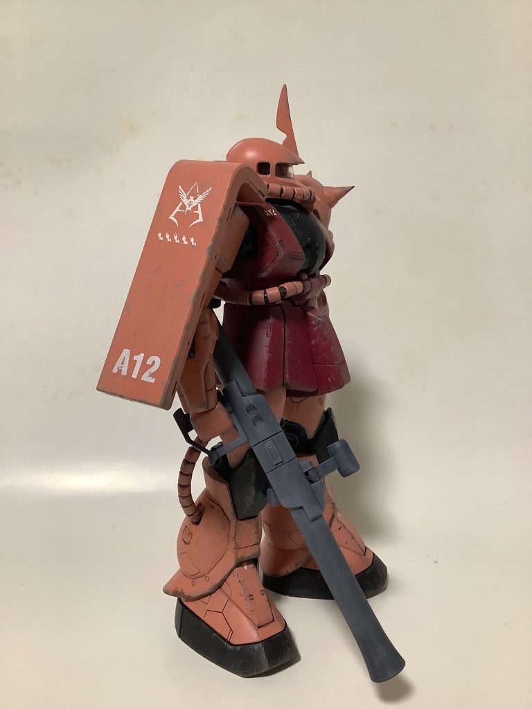MG シャア専用ザク–3枚目/制作者：yanagi1112