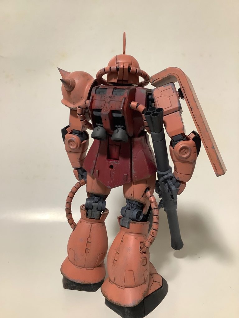 MG シャア専用ザク–4枚目/制作者：yanagi1112