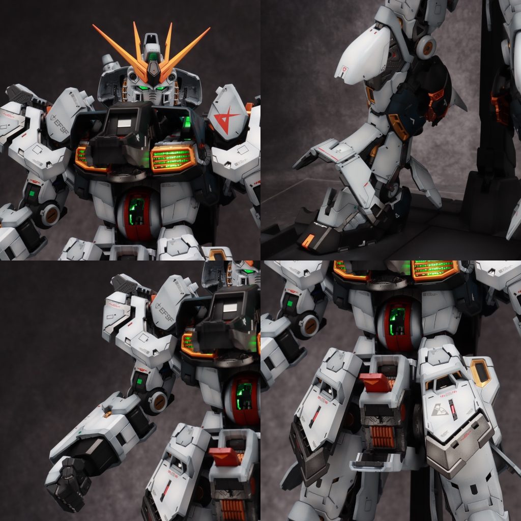 1/60 PERFECT GRADE UNLEASHED RX-93 νガンダム #2–2枚目/制作者：Dangomushi