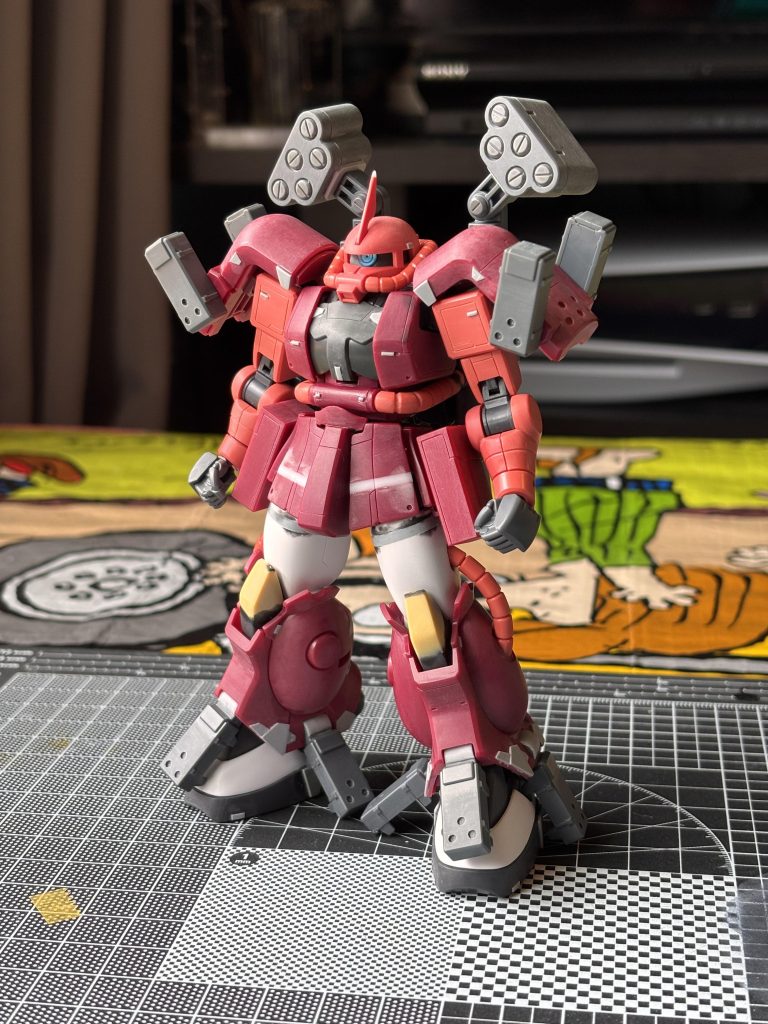 その他ディテール追加などして塗装前がこの状態です