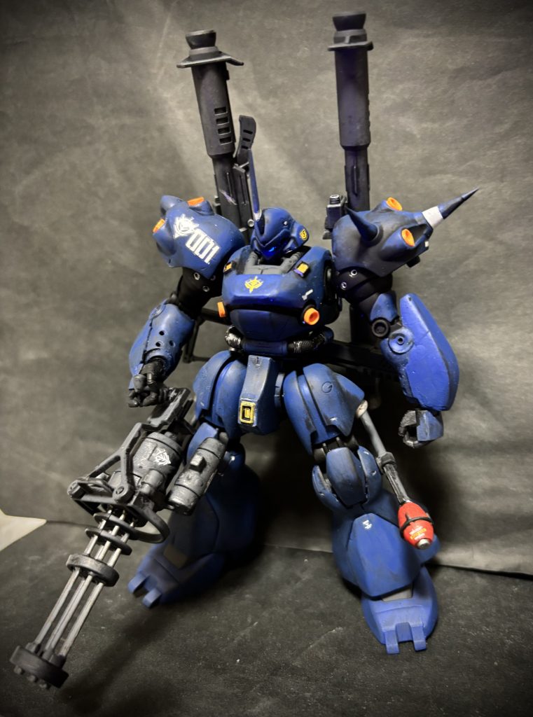 今回のポイントはこの武器ww百均のガトリングですwwちょっと小ぶりですがケンプファーに良く似合う