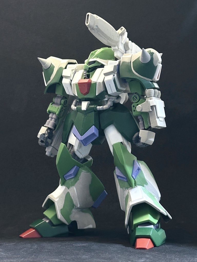 作品名：HGUCガルスKへの道<p>改修箇所はこれで全部かな！ だいぶ設定画に近づけたと思う！ 部位ごとの改修内容は制作中の投稿でまとめ予定。</p>
