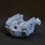 胸部は、曲面で構成されている部分をプラ板で直線化。両サイドの連装ミサイルランチャ[…]