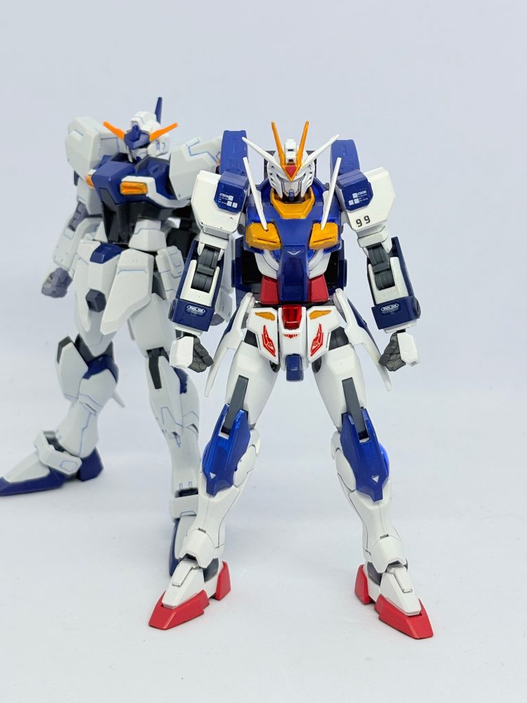 主役機と準主役機が揃った。こっちの次回作はいつになるやら。自分が心から気に入ったデュエルが絡まないミキシングをこのシリーズにする予定です。