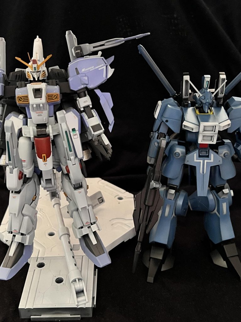 宿敵Ｅｘ-Ｓガンダムと並べました。&nbsp;