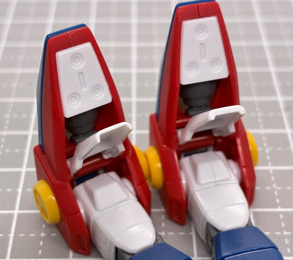 フラップ？を薄くしてみたり
