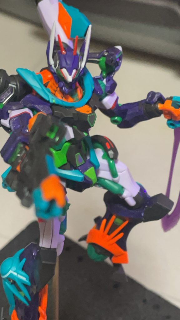 1部ちょい筆塗り ちょいスミ入れ さっとパチ組