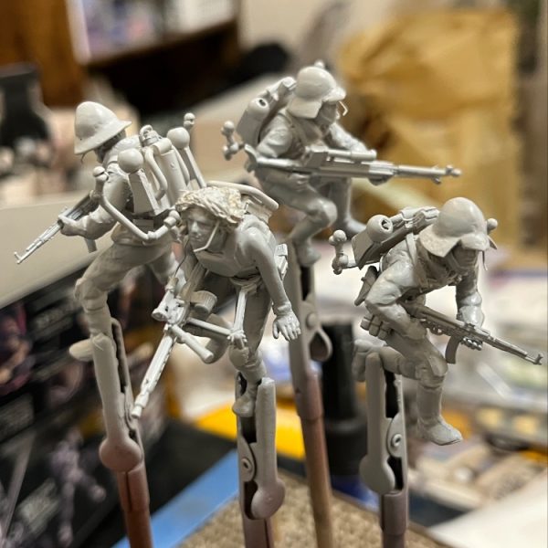 《ジオラマ》ワッパとジオンデルタフォース