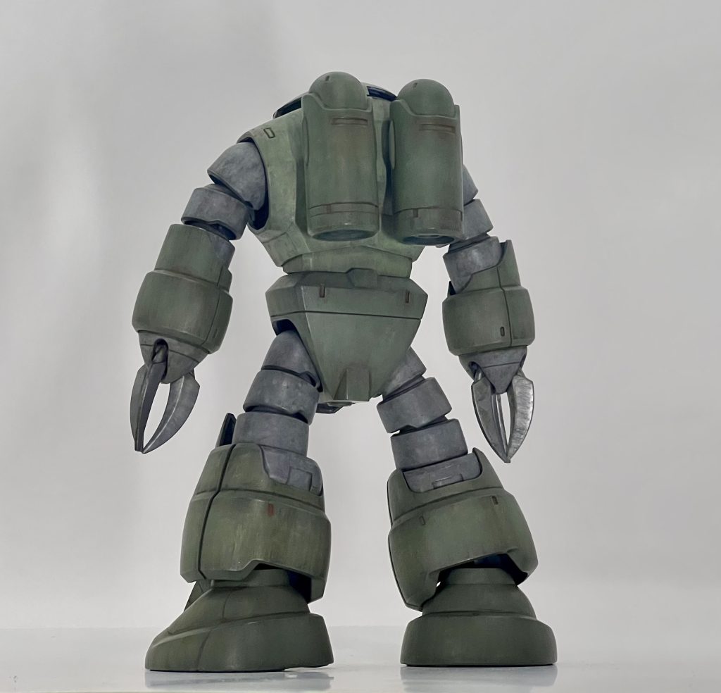 後ろ姿。赤サビがいい味出してる…かも？