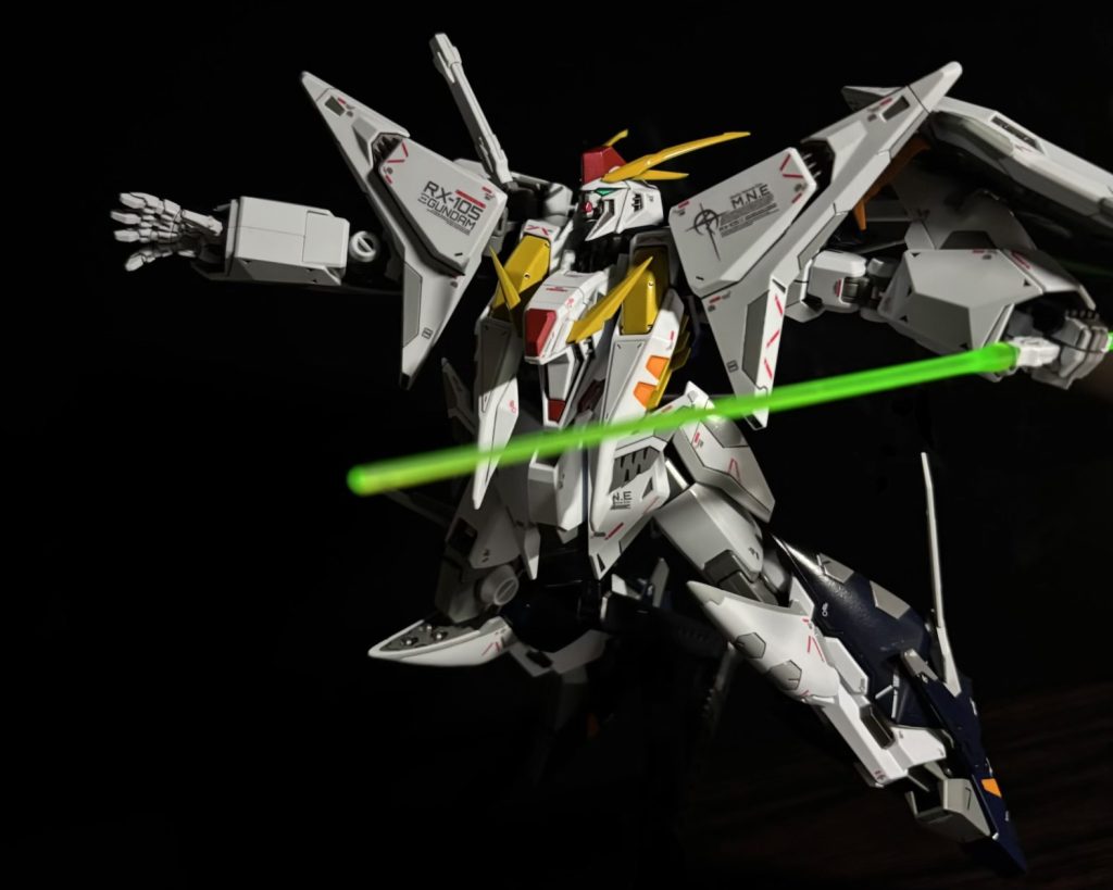 HGUC 1/144 Ξガンダム–5枚目/制作者：たーぷら