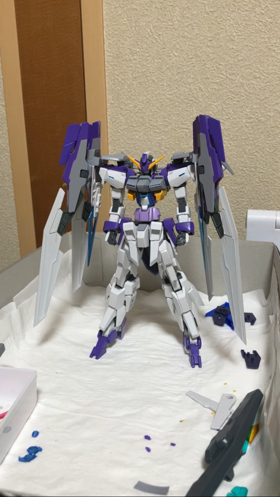 〜完成〜まだまだ塗装が甘い部分がありますが多めに見てやってください。