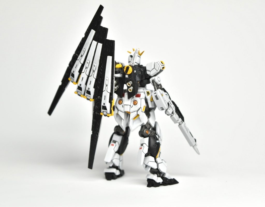 バックパックのバーニアはアーティファクト秘伝マニュアルその1、ICソケットを使用するべし！を実行！これだけで精密さが爆上がりです👍ニューハイパーバズーカはネオジム磁石で取り外し可能にしてます！秘伝マニュアルその2、ネオジム磁石と友達になれ！ですね😆