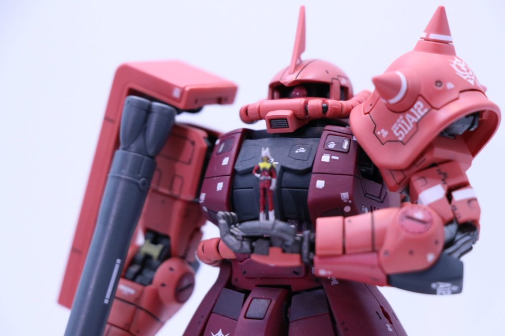 RG シャア専用 ザクⅡ–2枚目/制作者：テラ