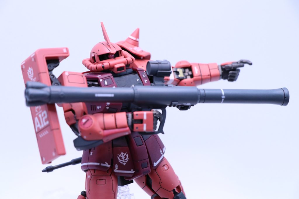 RG シャア専用 ザクⅡ–5枚目/制作者：テラ