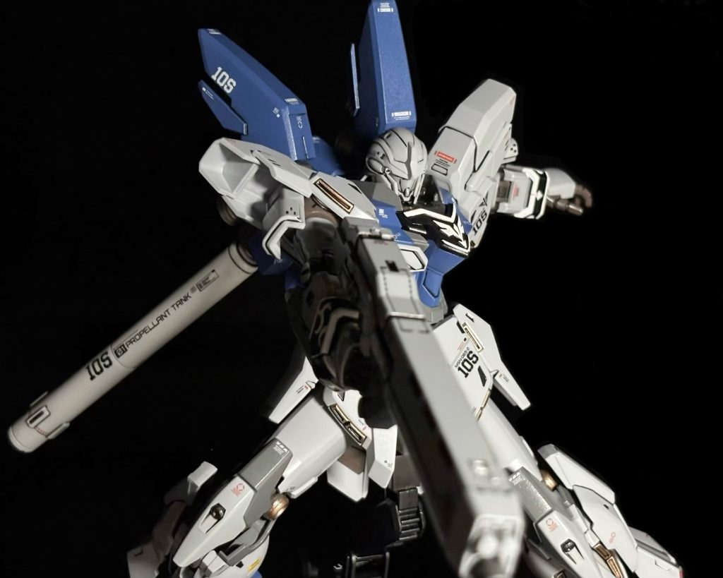 HGUC 1/144 シナンジュ・スタイン (ナラティブVer.)–4枚目/制作者：たーぷら