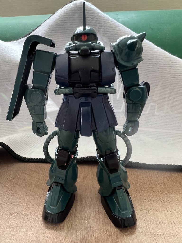 初めての筆塗り