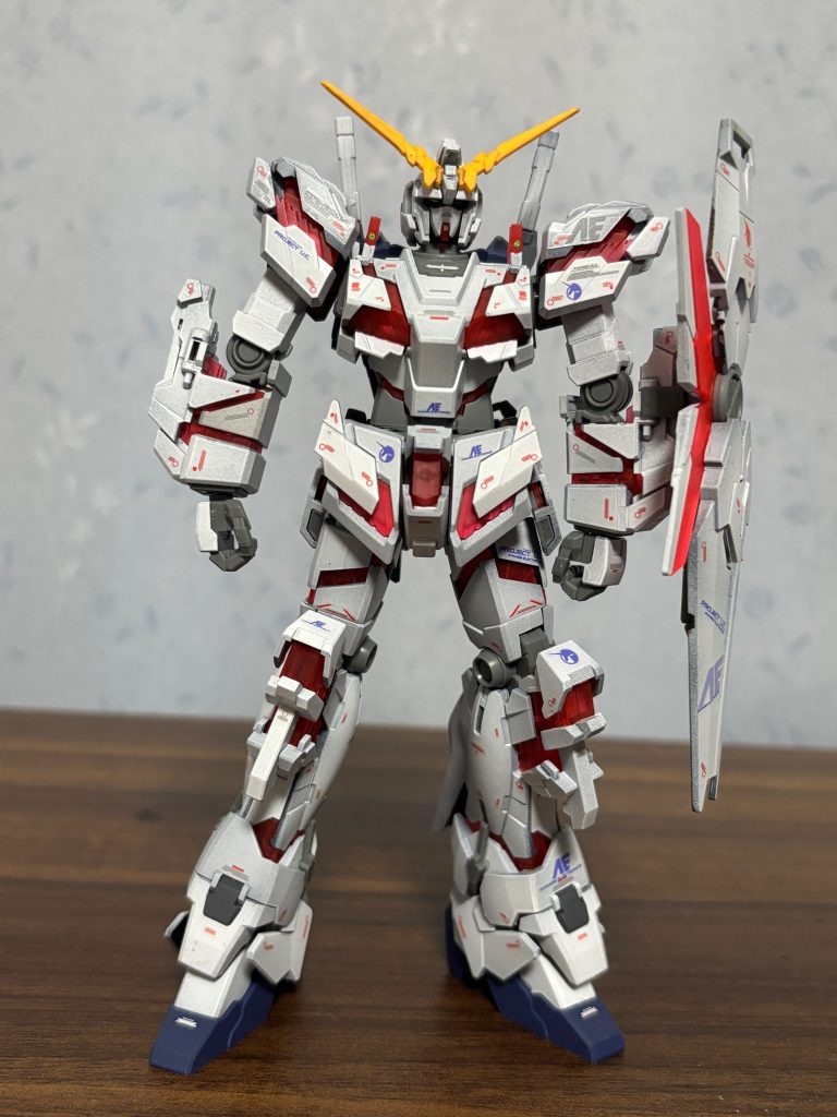 ユニコーンガンダム＆HGUC 1/144 ユニコーンガンダム2号機 バンシィ・ノルン（デストロイモード）–2枚目/制作者：マモハン