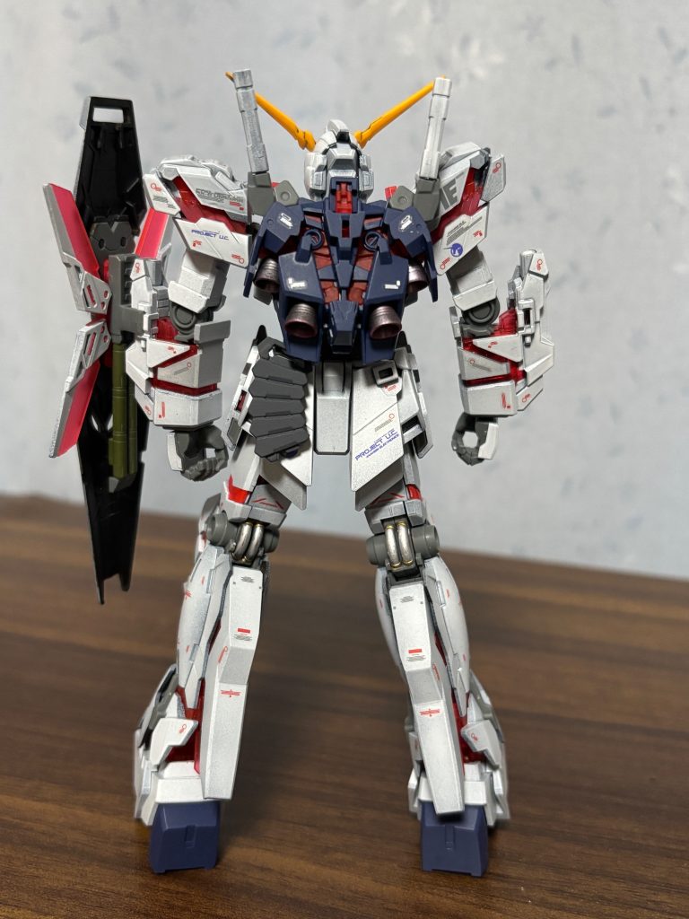ユニコーンガンダム＆HGUC 1/144 ユニコーンガンダム2号機 バンシィ・ノルン（デストロイモード）–4枚目/制作者：マモハン