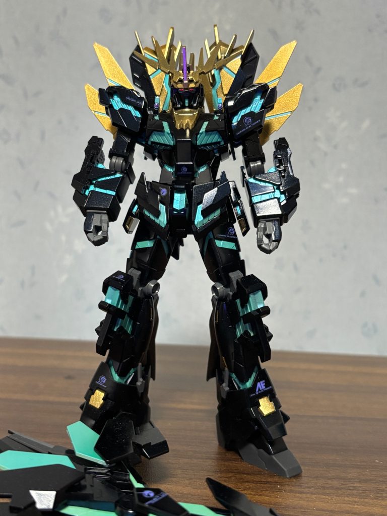ユニコーンガンダム＆HGUC 1/144 ユニコーンガンダム2号機 バンシィ・ノルン（デストロイモード）–2枚目/制作者：マモハン