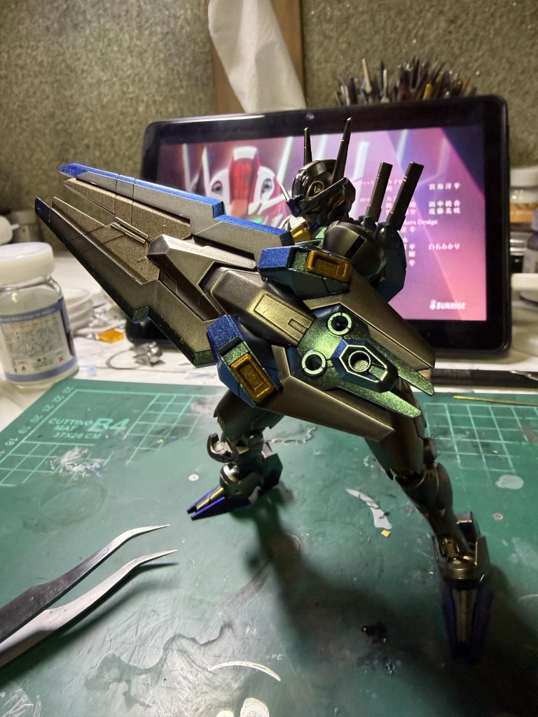 HGガンダムエアリアル　オリジナルカラー–5枚目/制作者：Koki Sonoda