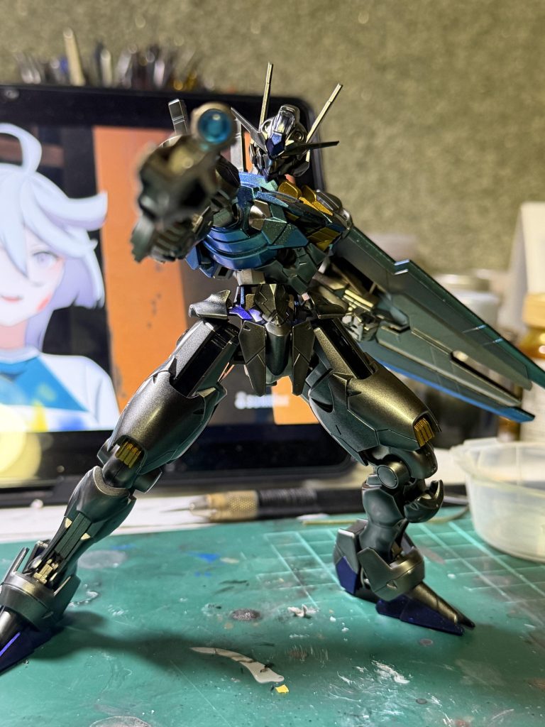 HGガンダムエアリアル　オリジナルカラー–6枚目/制作者：Koki Sonoda