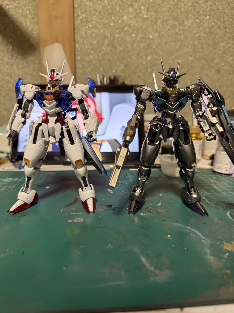 塗装前との比較。ご覧いただきありがとうございました♪