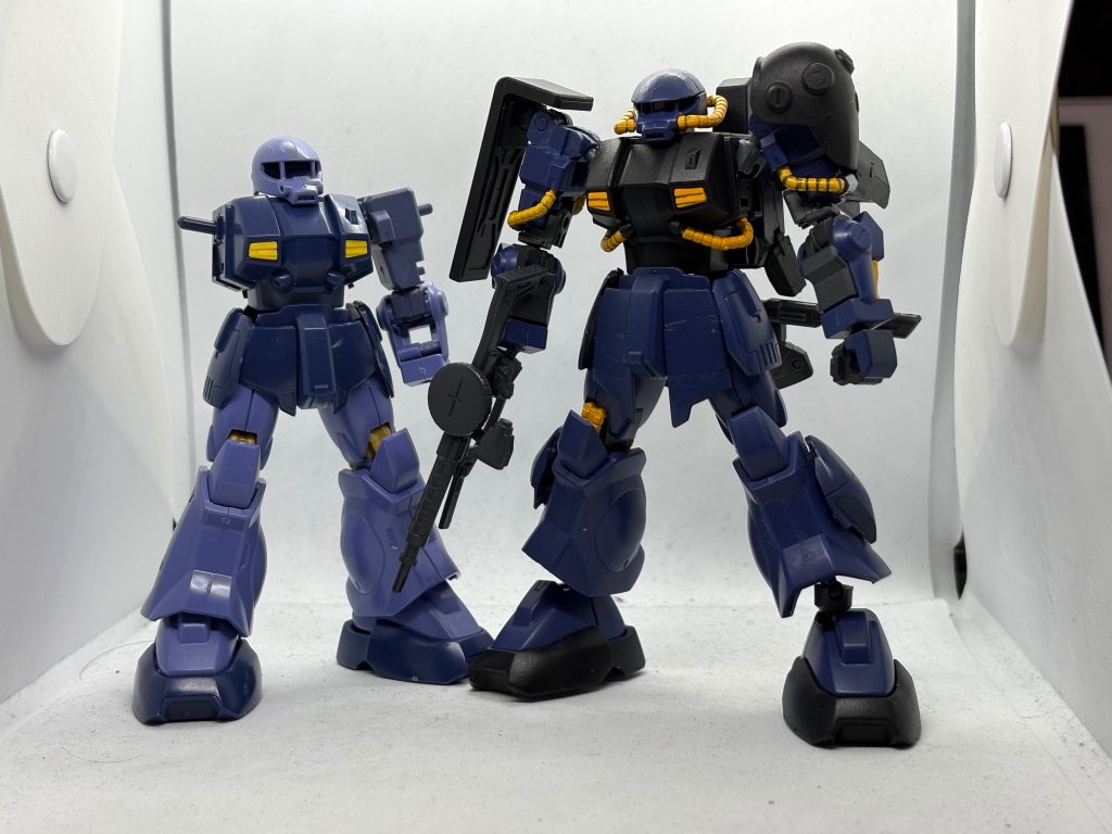 加工前のキットと比較