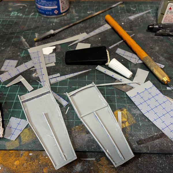 Ｚガンダムガンプラ作成実例集を昔からやってみたかったサイコガンダム制作中盤形になってきました後はディテール筋彫り作業ですカラー悩みますな休みにゆっくりやりますよ（5枚目）