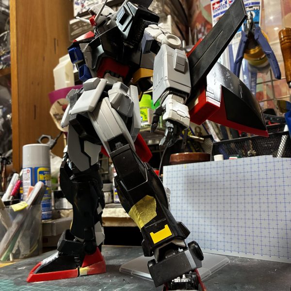 Ｚガンダムガンプラ作成実例集を昔からやってみたかったサイコガンダム制作中盤形になってきました後はディテール筋彫り作業ですカラー悩みますな休みにゆっくりやりますよ（3枚目）