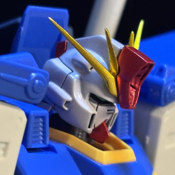 HGUC ZZガンダム.お顔改造中#8（出来ました😆）
