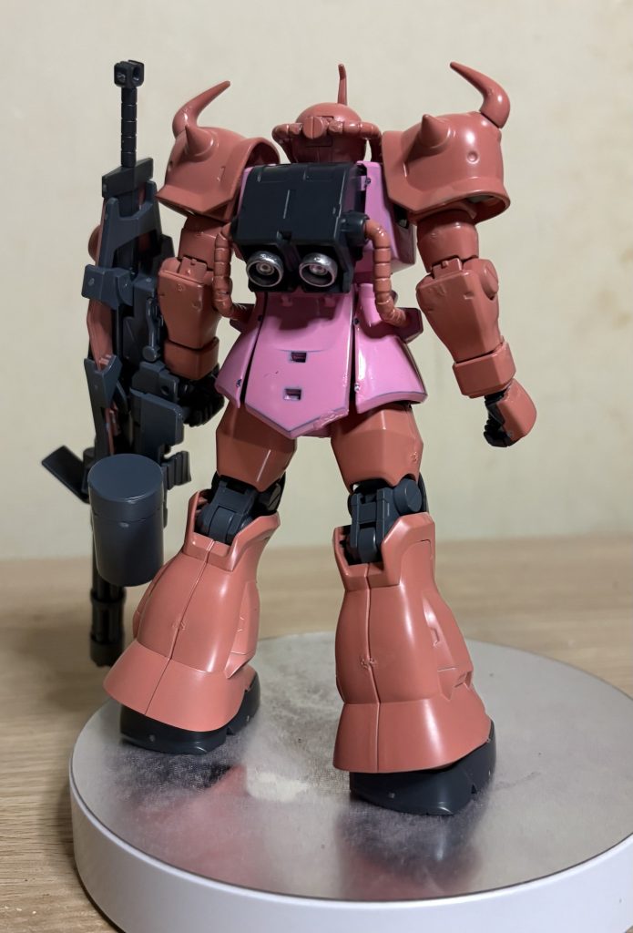 後ろ姿です。