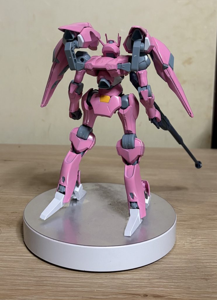 後ろ姿です。