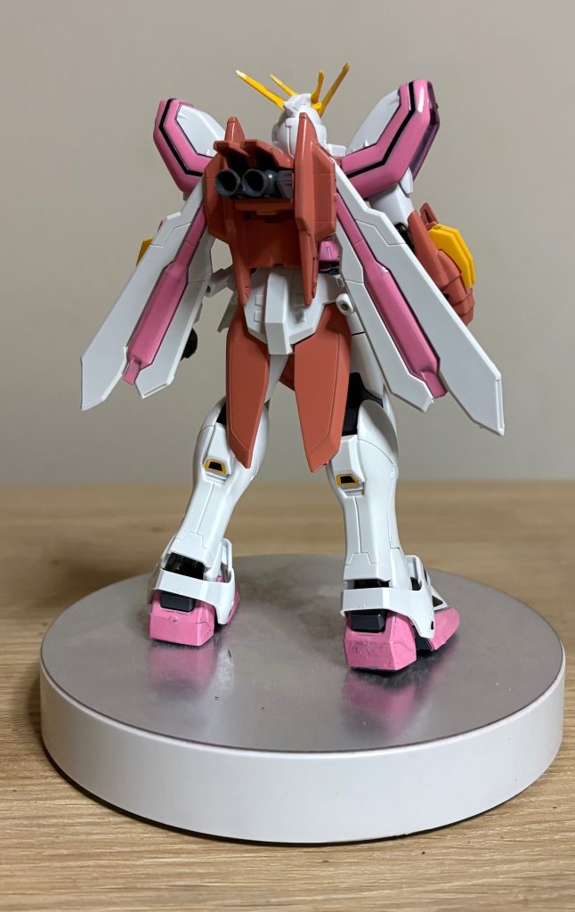 後ろ姿です。