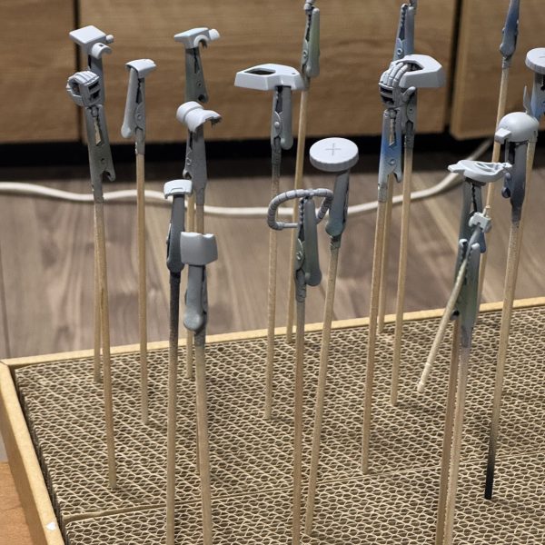 HG高機動型ザクⅡ ミキシング