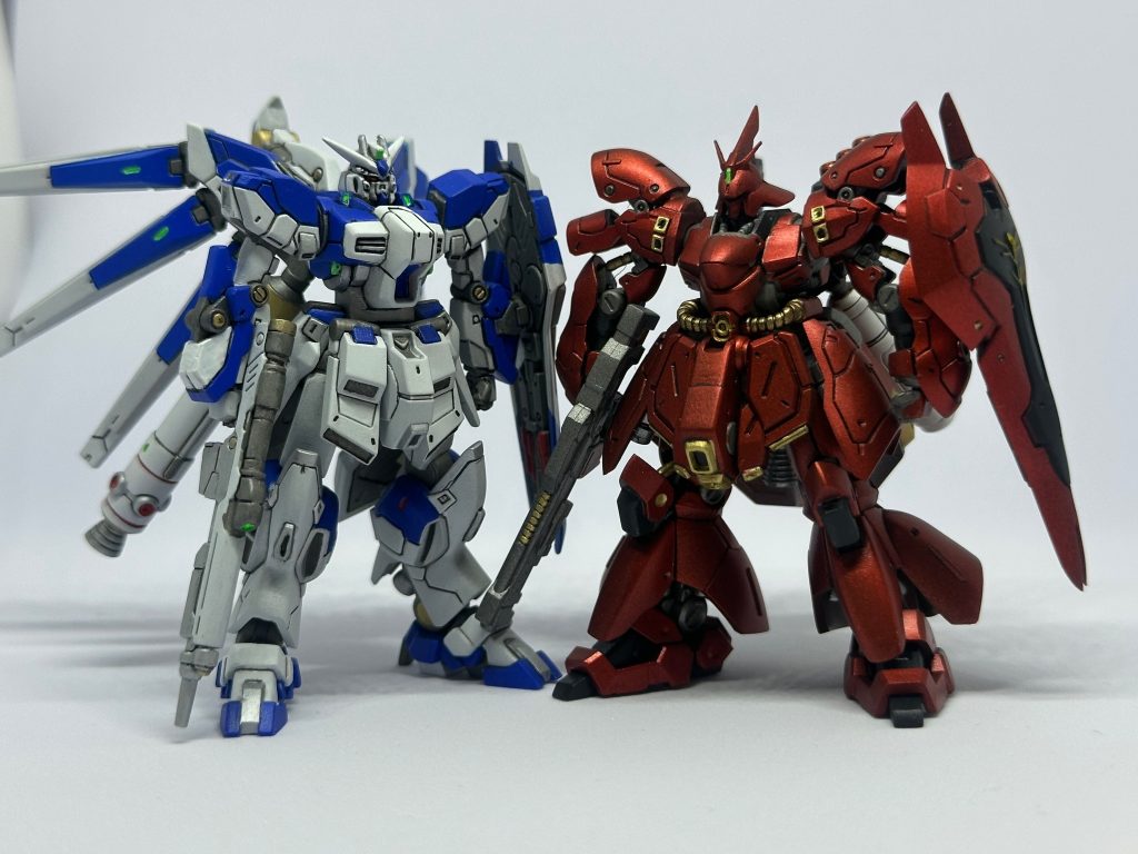 本来はハイニューにとっての逆襲シャアはナイチンゲールなんですがこのショットがしたかったです