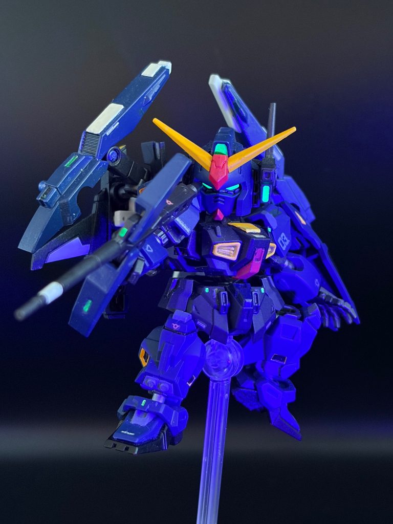 ガンダムMk-II（ティターンズカラー）スーパーガンダム形態–4枚目/制作者：すけぱぱ