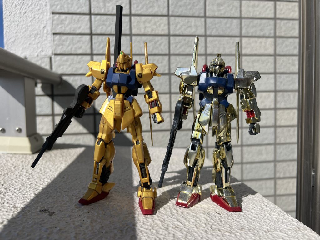 旧HGとツーショット。皆様はどちらがお好みでしょうか(*'ω'*)