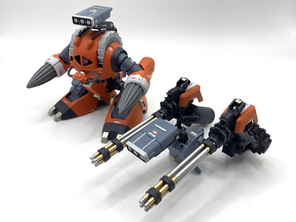 アッグに同梱されるアメイジング装備（ネオアームストロングサイクロンジェットアームストロングバルカン砲）