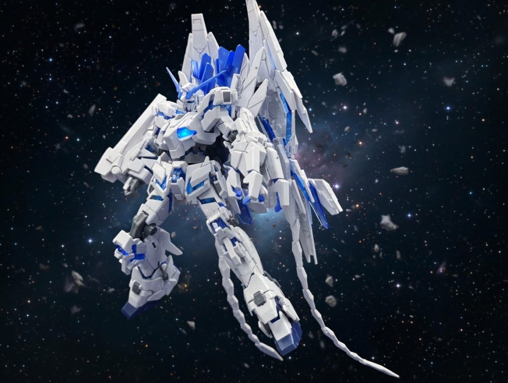 HGUC ユニコーンガンダムペルフェクテビリティ–2枚目/制作者：萌木原あるく