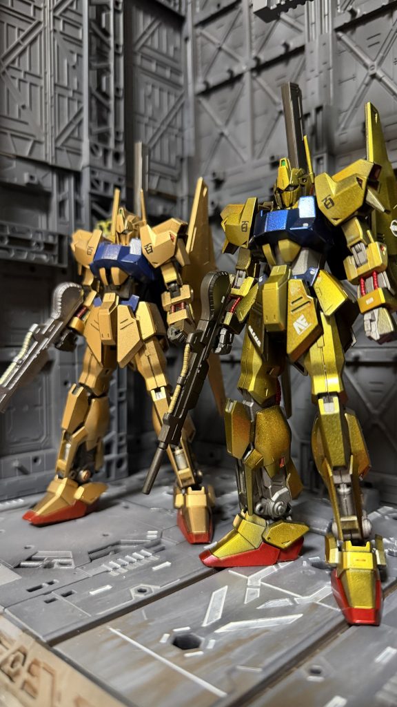 10年前との比較　この間SNSにガンプラUPしたりリアル展示会に複数箇所参加させていただくなど刺激が多数あったのも変化の要因かと