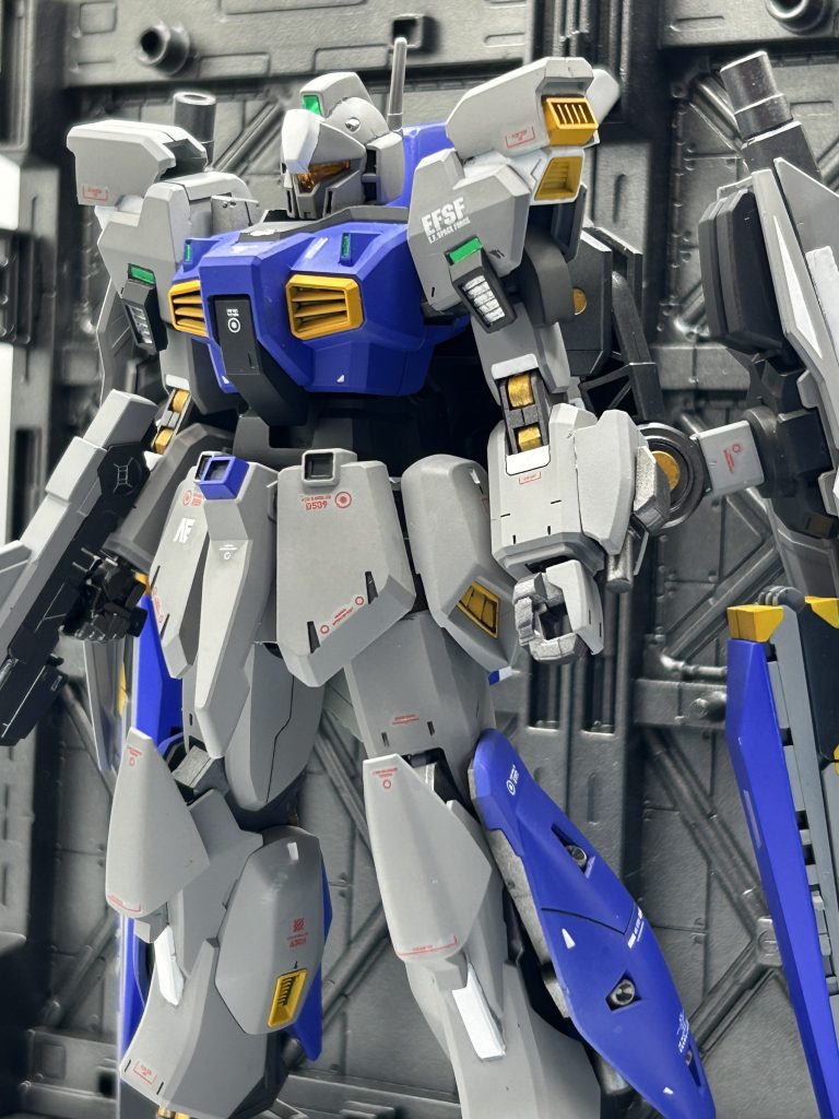 HG Mk-IIカスタム　サイコミュ試験型　（HGガンダムマークII改造）